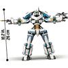 LEGO Ninjago Legacy Zanes Titan Mech Battle Ninja Μάχη Του Ρομπότ Τιτάνα Του Ζέιν 71738